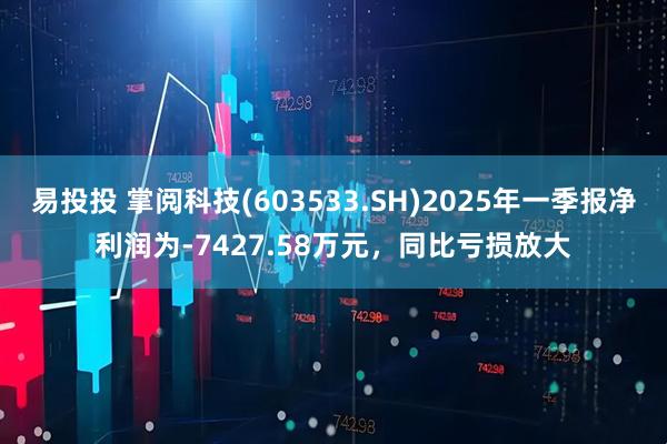 易投投 掌阅科技(603533.SH)2025年一季报净利润为-7427.58万元，同比亏损放大
